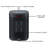 Small 6in Black Ceramic Room Heater, Overheat Protection, Tip over Auto Shutoff-118163181