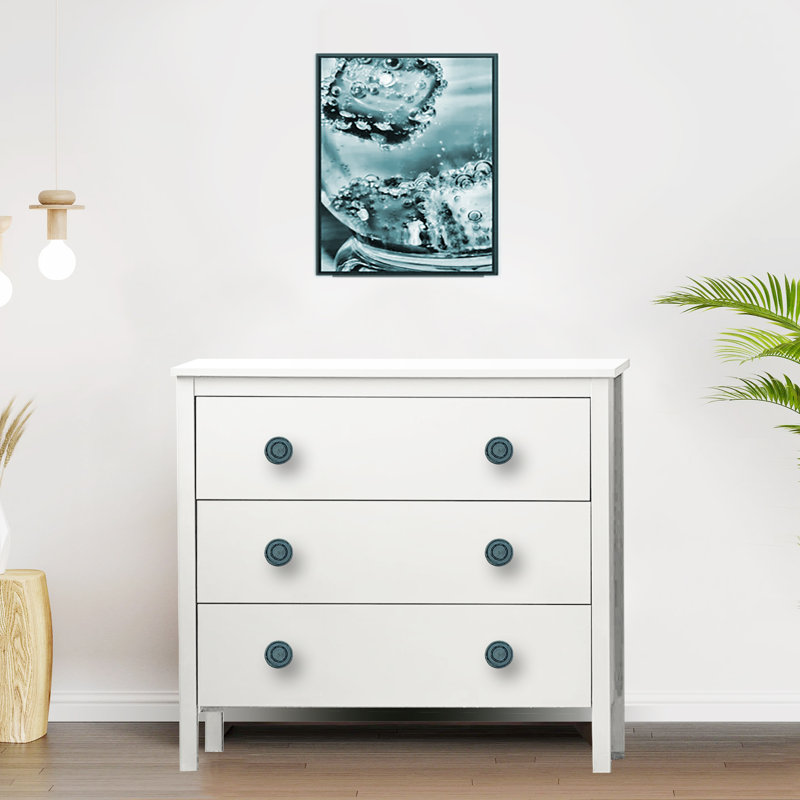 Poignée d'armoire 1,5 po, Patine verte vieillie