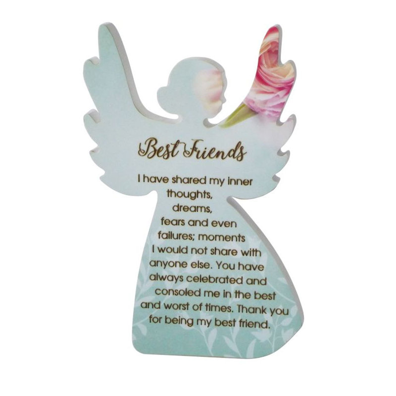 Plaque décorative Corneilus Heavenly Rose Angel