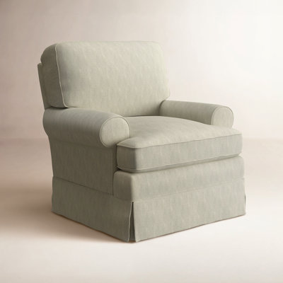 Upholstered Swivel Armchair