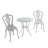 Louvinia 2 - Person Patio Dining Set with Round Table-2042614405-2042614407