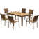 Brade 7 Piece Wicker Resin Patio Dining Set