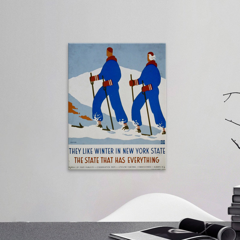 No Frame Print on Canvas, 79cm H x 61cm W