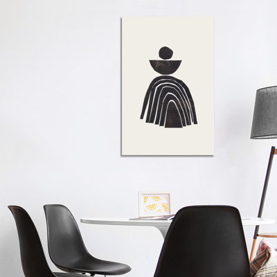 Tribal Lady 1 Piece Wrapped Canvas Wall Art