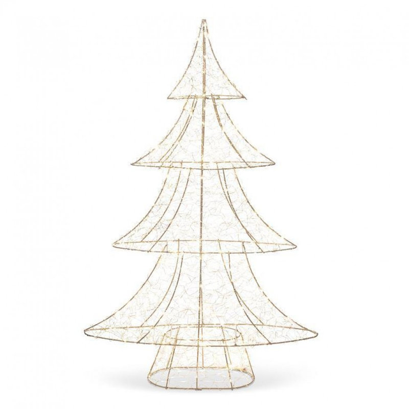Medium 720L Micro Led Shaped Tree