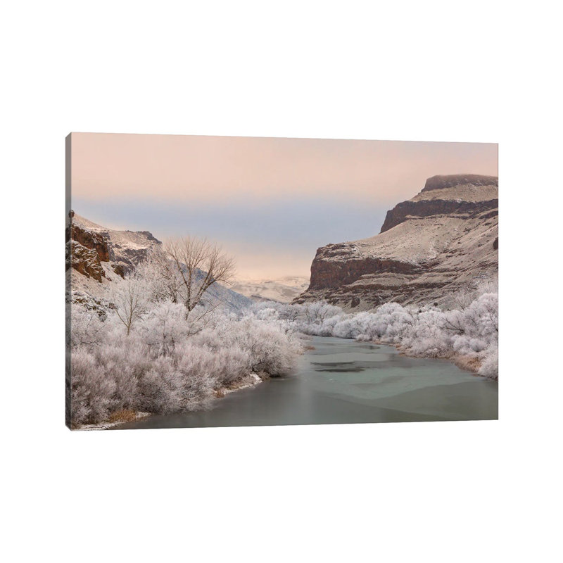 Frozen Owyhee's by Louis Ruth - Wrapped Canvas Print, 20.32cm H x 30.48cm W x 1.91cm D