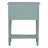 Narrow Console Table, Slim Sofa Table With Three Storage Drawers And Bottom Shelf-1195579767