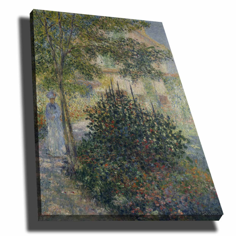 Claude Monet - peinture sur toile tendue