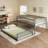 Jennifere Bunk Bed with Ladder and Guardrails-1199451923