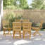 Alnetia Patio Dining Accent Chair