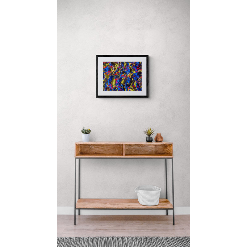 Aluminium Foil by Philippe Monthoux, Black Framed Canvas, 24" H x 32" W