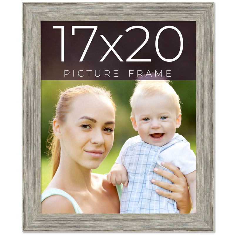 Cadre photo Kaise, Gris, L 17 po x H 20 po