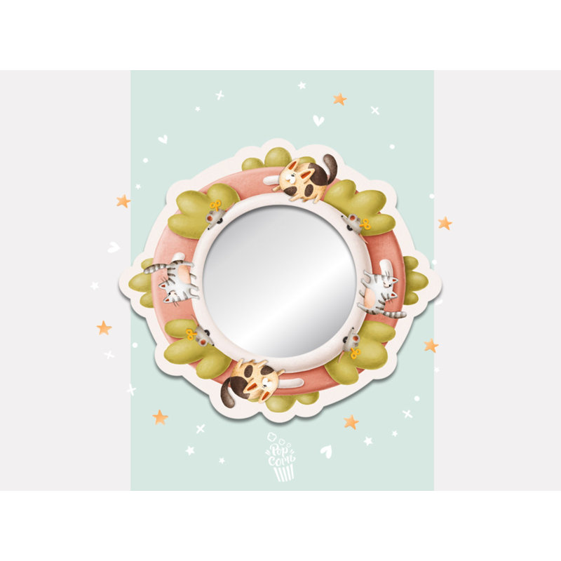 Miroir d'appoint mural Cozad