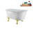 57.5'' x 29.5'' Soaking Acrylic Bathtub-83636131-83636132