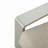 Outdoor And Indoor Aluminum Lounge Chair, Frame With Cushion, Set Of 1-483135733