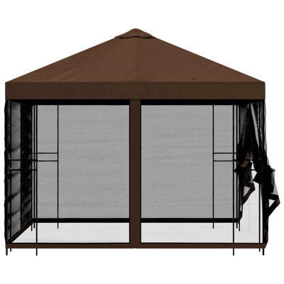 vidaXL Garden Gazebo Polyester and Steel