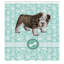 Ensemble de rideau de douche Dog Lover + crochets-44200066