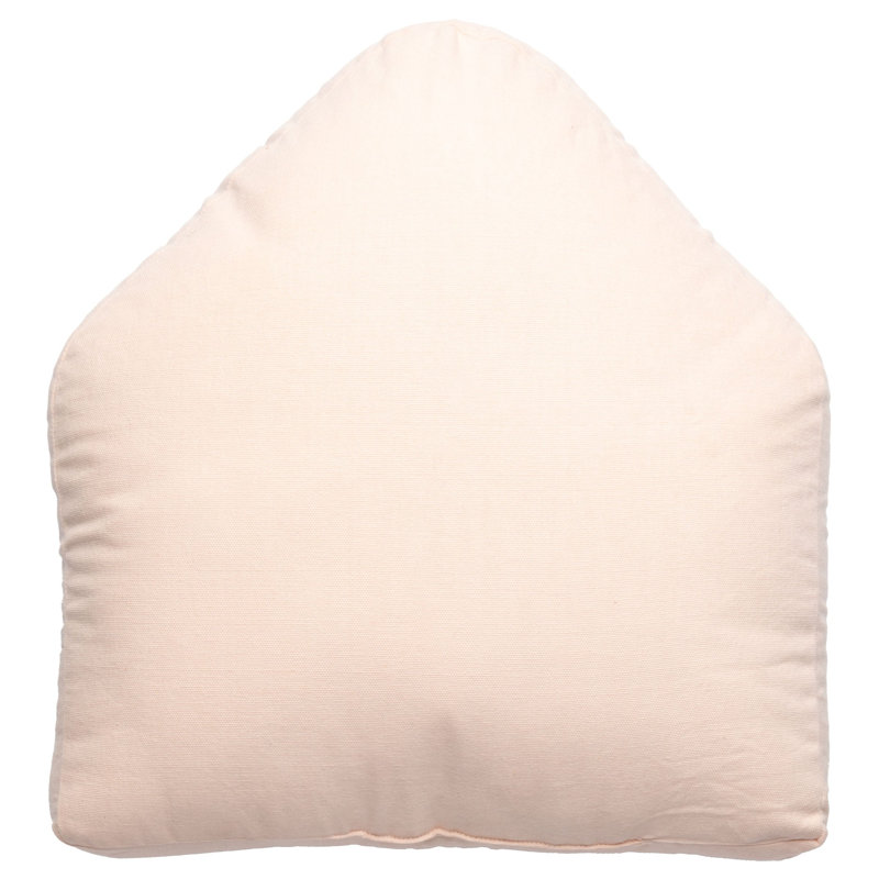 SHAPED EMBROIDERED PILLOW  GINGERBREAD HOUSE