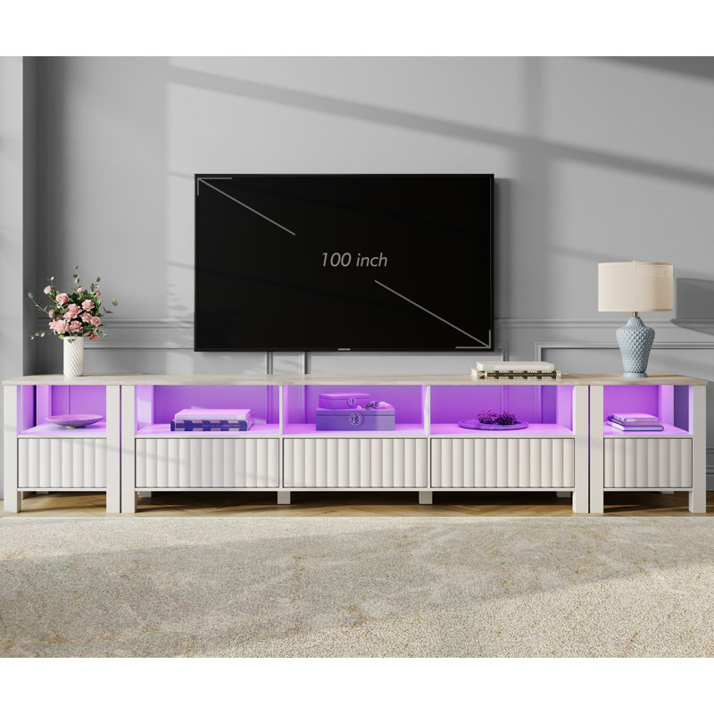 Meuble télé pour téléviseur de 85 po ou moins Damitris