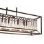 Birkley 5 - Light Brown Square/Rectangle Pendant