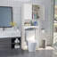 Rangement autoportant au-dessus de la toilette