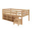 Soren Ultra Low Loft with Bookcase-103039796