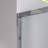 Adjustable Sliding Shower Door Aluminum Alloy Modern Bathroom