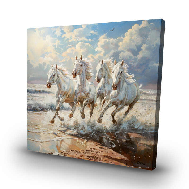 Splash - 32"x32" art on canvas