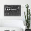 «Bath and Laundry Do Not Flush», reproduction d'art textuel sur toile-610342032-610342034