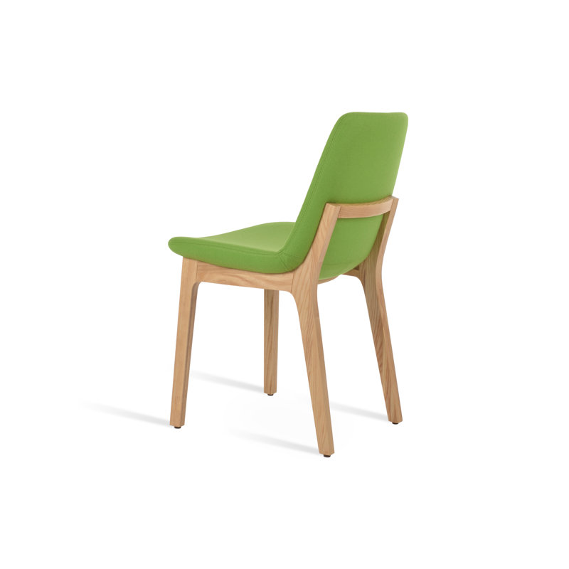 Eiffel Wood Dining Chair, Pistachio, Natural