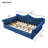 Queen Size Upholstered Daybed with LED Lighting & Nailhead Trim, Blue-936701274