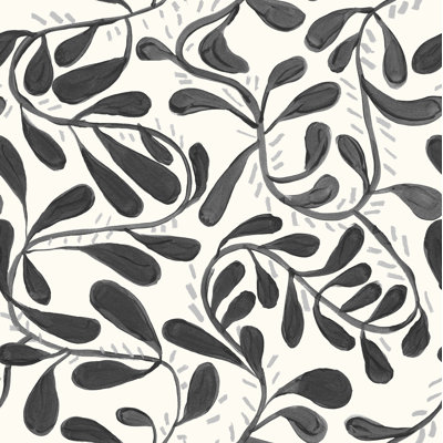 Susan Hable Floral Wallpaper Double Roll