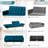 Zineta 67'' Velvet Sleeper Sofa-1751372700