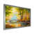 Impression argent sur toile encadrée