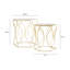 Loughman Pedestal Nesting Tables