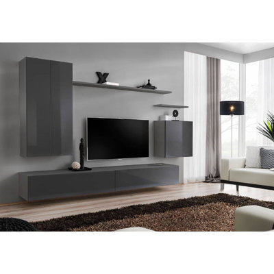 Elmus Unfinished Floating Entertainment Centre for TVs up to 65"