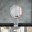 Huldar Glass Flat Wall Mirror
