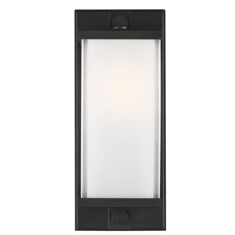Logan 2 - Light Flush Mounted Sconce, Aged Iron, 16.5" H x 4" W x 8.3" D