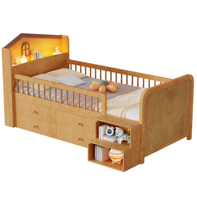 Lit de jour pour enfant Whimsical, Naturel
