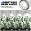 Barrina Tr40 Hanging Plant Lights For Indoor Growing, 40w 5000k Full Spectrum, Adjustable Beam Angle (15°-60°), High Ppfd, Spotlight Grow Light With Timer For Indoor, Large Tall Plant, Flowers, White