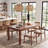63" Solid Wood Dining Table