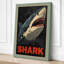 Shark Graphic Art - Wrapped Canvas-1750886483-1750886495