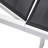 Outdoor Rust-Resistant Metal Chaise Lounge with Table-2054115867