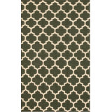 Flatweave Wool Geometric Area Rug