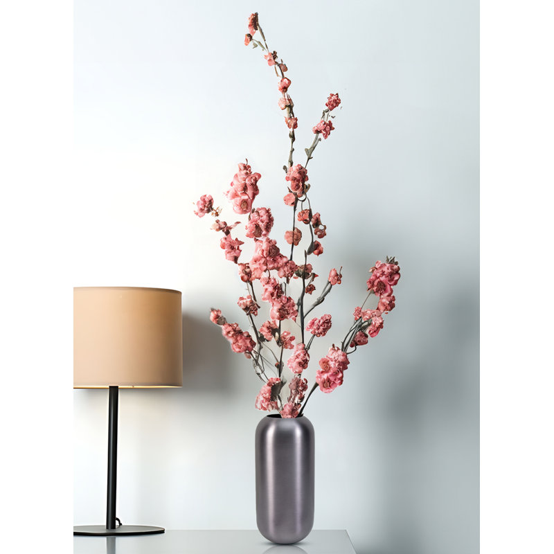 Cordalia Stainless Steel Table Vase, 9" H x 3.75" W x 3.75" D