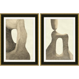 Sculpture VII & VIII Print by Susan Hable