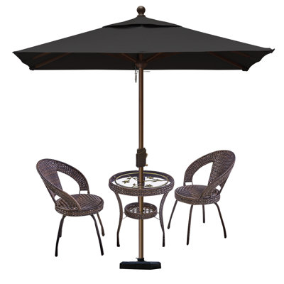 Parasol de marché carré 6 pi Nahlani