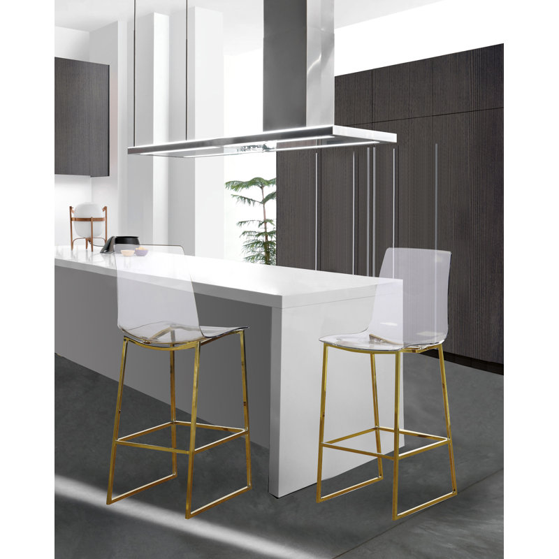 Lumen Counter Stool, Gold
