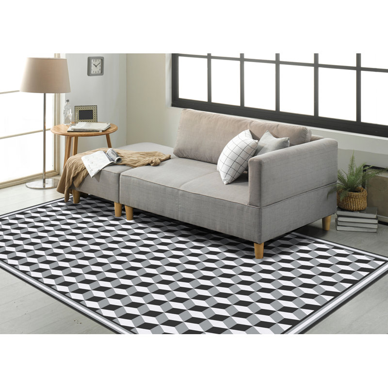 Abaigail Geometric Area Rug, Rectangle 155 x 200cm