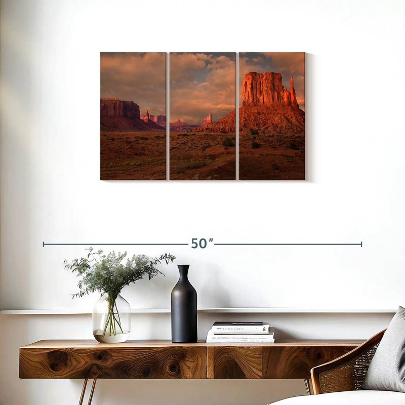 Alvord Monument Valley Butte, 20" H x 33" W